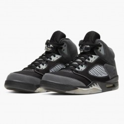 Air Jordans 5 Retro Anthracite Wolf Grey/Black