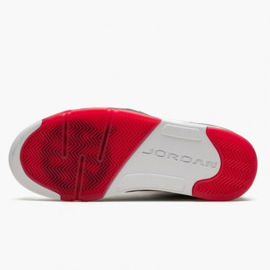 Air Jordans 5 Retro Quai 54 2021 White/University Red/Black