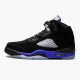 Air Jordans 5 Retro Racer Blue With Black Blue Black/Racer Blue/Reflective Silver