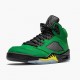 Air Jordans 5 Retro SE Oregon Green Yellow Apple Green/Black/Yellow Strike/Black