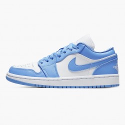 Air Jordans 1 Low Detailed With Crisp UNC Highlights Womens And Mens ao9944 441 