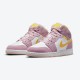 Air Jordans 1 Mid SE Arctic Pink White Womens DC9517 600 