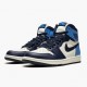 Air Jordans 1 Obsidian University Blue Womens And Mens 555088 140 