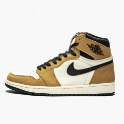 Air Jordans 1 Retro High Rookie of the Year White Womens And Mens 555088 005 