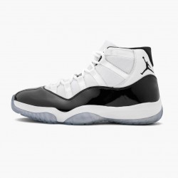 Air Jordans Retro 11 Concord White Black Womens And Mens 378037 100 