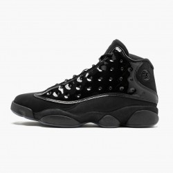 Air Jordans 13 Cap And Gown Triple Black AJ13 Retro Black Basketball Shoes Mens  414571 012 