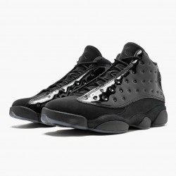 Air Jordans 13 Cap And Gown Triple Black AJ13 Retro Black Basketball Shoes Mens  414571 012 