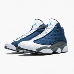 Air Jordans 13 Flint Navy University Blue Marine White AJ13 Retro Basketball Shoes Mens 414571 404 
