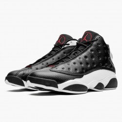 Air Jordans 13 Retro Black Gym Black White Shoes Mens 414571 061 