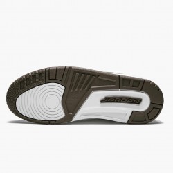 Air Jordans 3 Mocha White Chrome Dark Mocha Mens 136064 122 