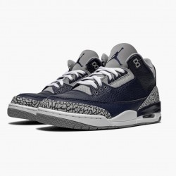 Air Jordans 3 Retro Georgetown Basketball Shoes Mens CT8532 401 