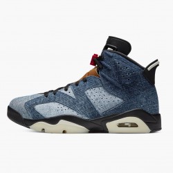 Air Jordans 6 Retro Washed Denim AJ6 Black Basketball Mens CT5350 401 