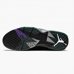 Air Jordans 7 Ray Allen Black Fierce Purple AJ7 Retro Basketball Mens 304775 053 