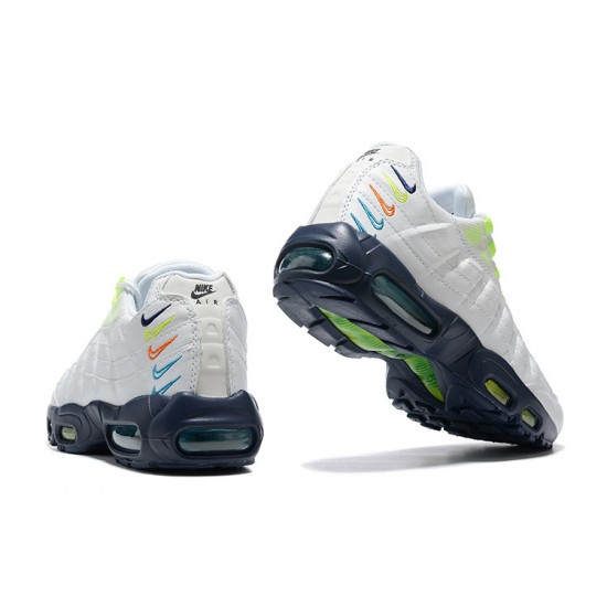 Nike Air Max 95 TT White Blue Mens sneakers DX1819-100