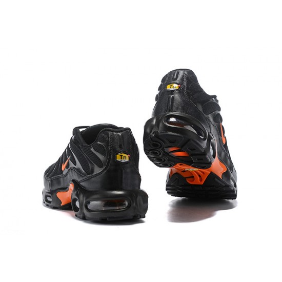 Nike Air Max Plus Tn Mens Shoes Black Orange Nike Air Max Plus Tn Mens Shoes Black Orange