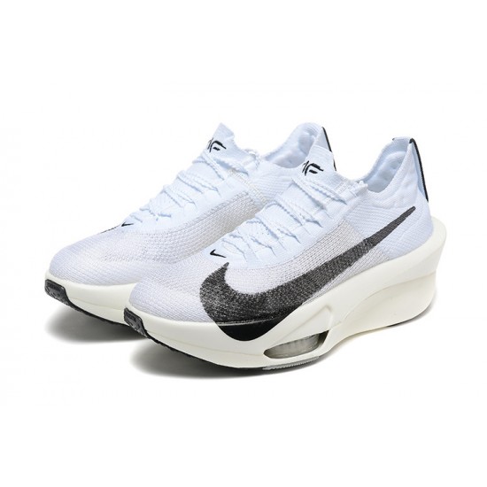 Nike Air Zoom Alphafly NEXT 3 Unisex Running Shoes Black and White Nike Air Zoom Alphafly NEXT 3 Unisex Running Shoes Black and White