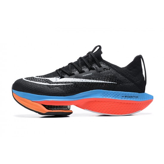 Nike Air Zoom Alphafly Next 2 Unisex Running Shoes Black Blue Nike Air Zoom Alphafly Next 2 Unisex Running Shoes Black Blue