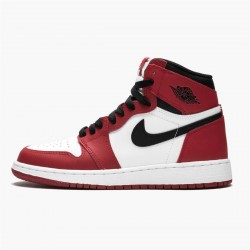 Air Jordan 1 Retro "Chicago" 575441-101 Unisex White/Red/Black Shoes 