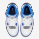 Air Jordan 4 Motorsports Blue White Men Women AJ4 Shoes 308497-117