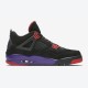 Air Jordan 4 Raptors Black Red Men Women AJ4 Shoes AQ3816-065