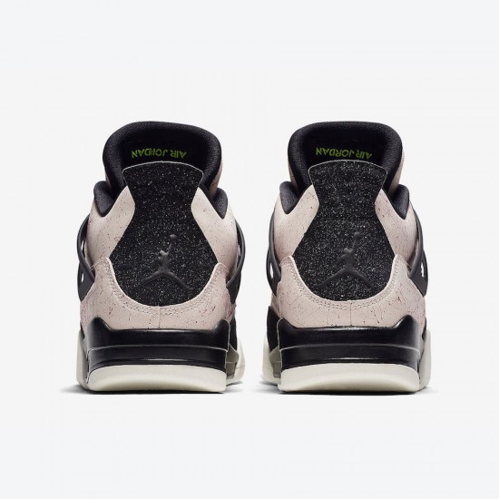 Air Jordan 4 WMNS Silt Red Splatter Black Pink Men Women AJ4 Shoes AQ9129-601