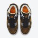 Air Jordan 4 WMNS Starfish Black Orange Jordan 4 Shoes CW7183-100