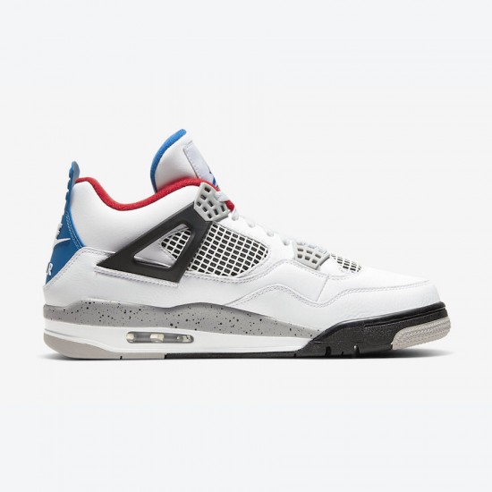 Air Jordan 4 What The Blue Red Men Women AJ4 Shoes CI1184-146