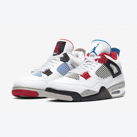 Air Jordan 4 What The Blue Red Men Women AJ4 Shoes CI1184-146
